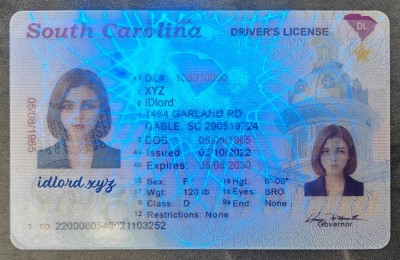 South Carolina (SC) Fake ID